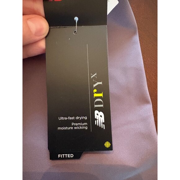 New Balance NWT Relentless Crossover High Rise 7/8 Tight Leggings Large Purple - Picture 6 of 12